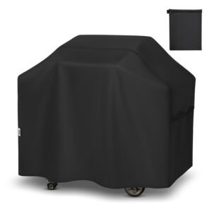 Adiqo Gas Grill Cover 52 Inch, Waterproof Outdoor BBQ Grill Cover for Charbroil Weber Nexgrill and More Grills up to 50" width, All Weather Protection