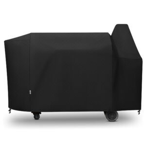 Adiqo Heavy Duty Waterproof Wood Pellet Grill Cover compatible with Pit Boss Austin XL, PB Rancher XL, 1000, 1100 pro, 1150, All Weather Protection BBQ Smoker Cover