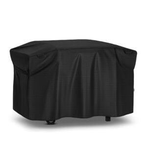 Adiqo 5483 Griddle Cover for Blackstone 28 Inch Cooking Station with Hood, Outdoor Flat Top Grill Cover, UV Resistant Waterproof Vinyl with Polyester Lining