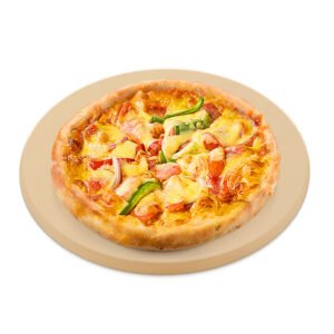ADIQO 15" Round Food Grade Cordierite Pizza Stone